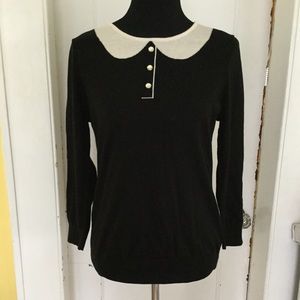 CeCe black sweater size medium